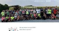 Desktop Screenshot of gettysburgbeerrunners.com